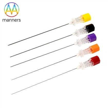 Snáthaid Spinal Quincke Steiriúil Indiúscartha