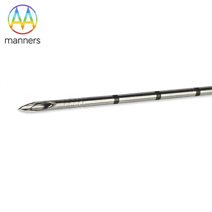 Trocar Tip Needle With RadioSensitive Markers