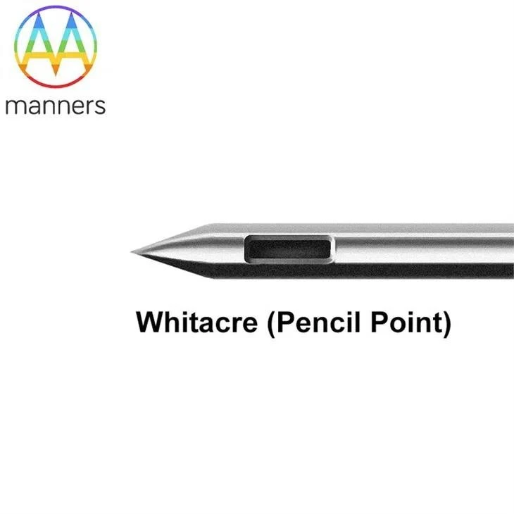 Pencil Point 25g Whitacre Needle