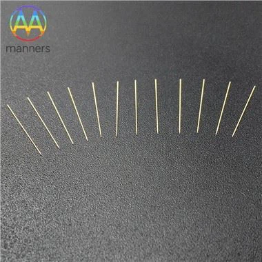 Snáthaid Micrimhilseogra Deirmeach Óirphlátáilte