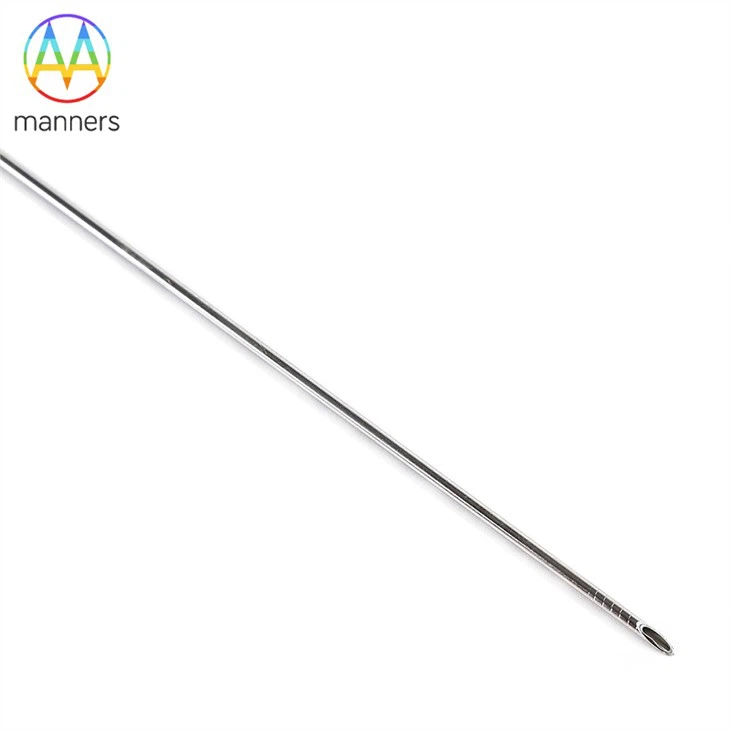 Stainless Steel Back Cut Bevel Oocyte Needle Tube