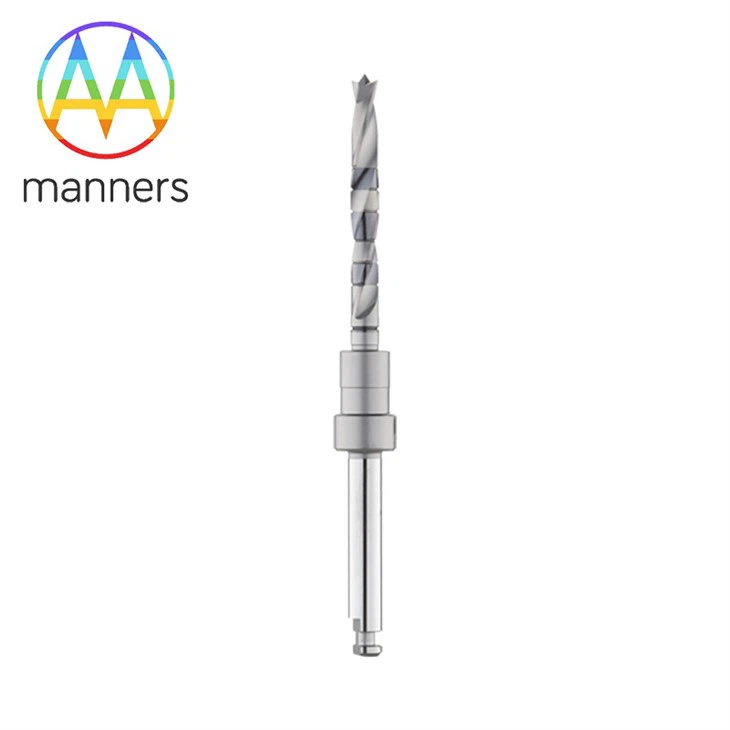 Druileáil Píolótach Implant, Ø 2.2mm-Cruach Dhosmálta