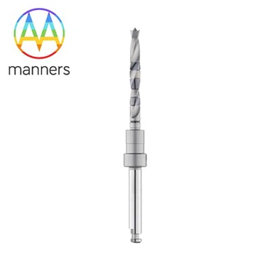 Druileáil Píolótach Implant, Ø 2.2mm-Cruach Dhosmálta